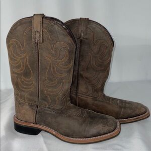 SMOKY MOUNTAIN KIDS CHOCOLATE COWBOY BOOTS FTL-10-110